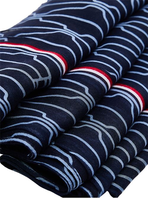 Sciarpa blu in modal Tommy Hilfiger | AW0AW17490DW6